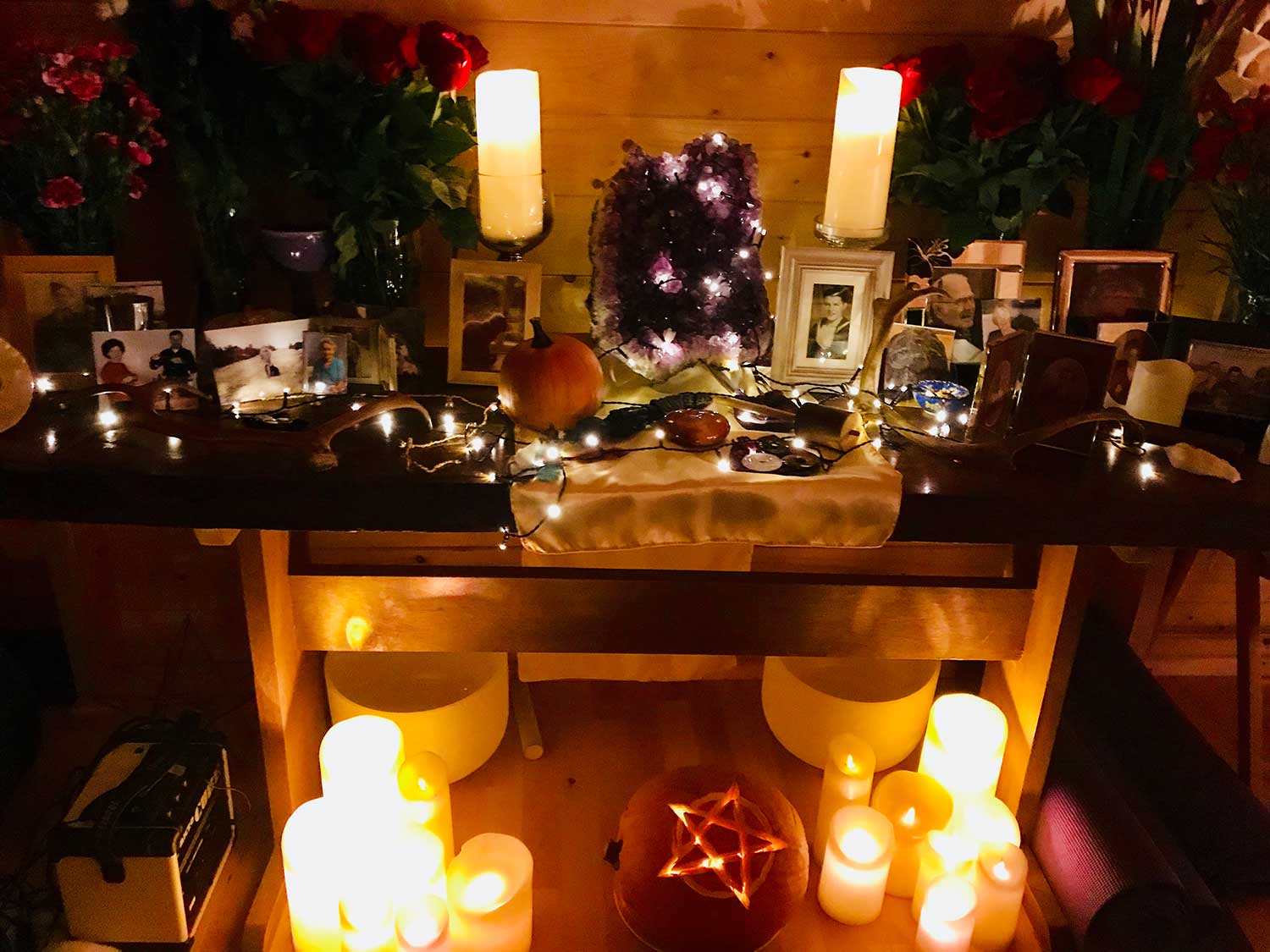 Ancestor-altar-evening